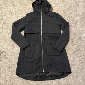 Mondetta Quilted Black Utility Jacket Medium